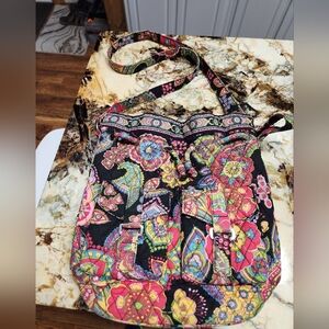 Colorful Floral Vera Bradley Pucker Bag.